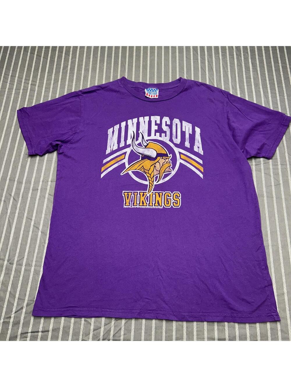 Junkfood Minnesota Vikings T-shirt Size XXL